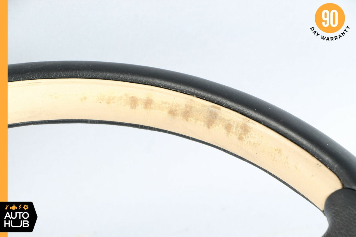 01-04 Mercedes R170 SLK230 SLK320 Driver Steering Wheel Black Beige Two Tone OEM - photo 8