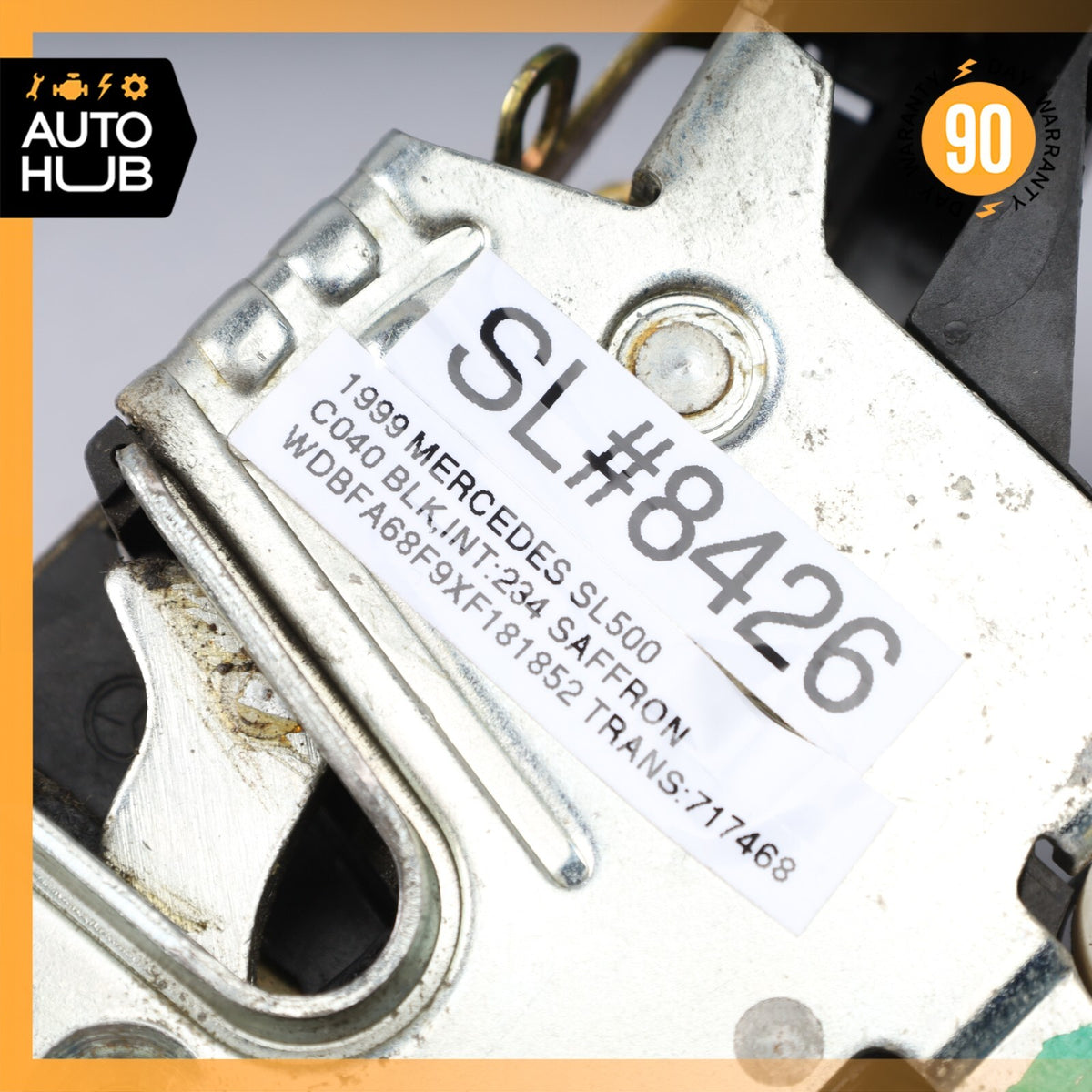 96-02 Mercedes R129 SL500 SL320 Front Right Side Door Lock Latch Actuator OEM - photo 12