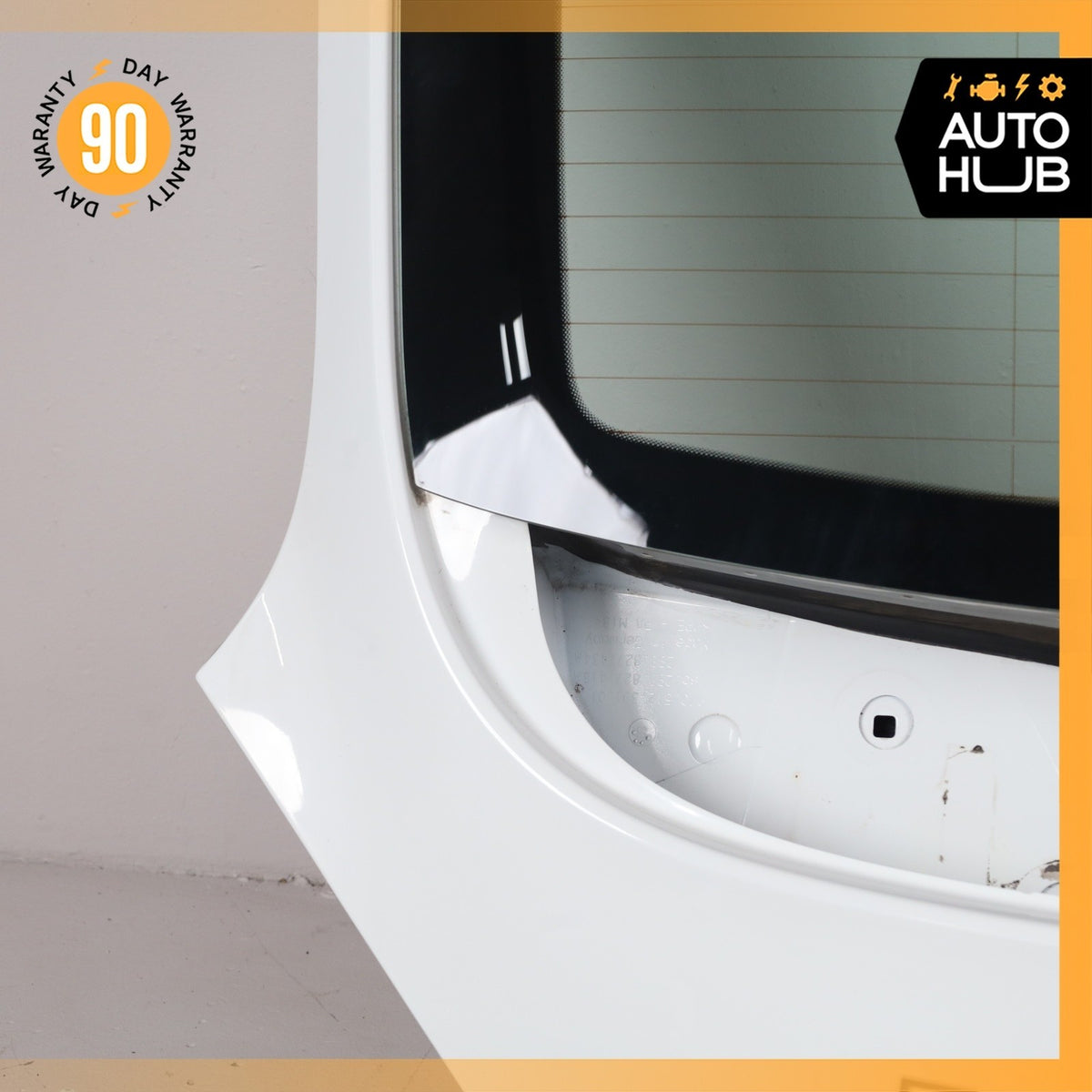 14-16 Porsche Panamera 970 Trunk Lid Liftgate Tailgate Hatch Shell White OEM - photo 7