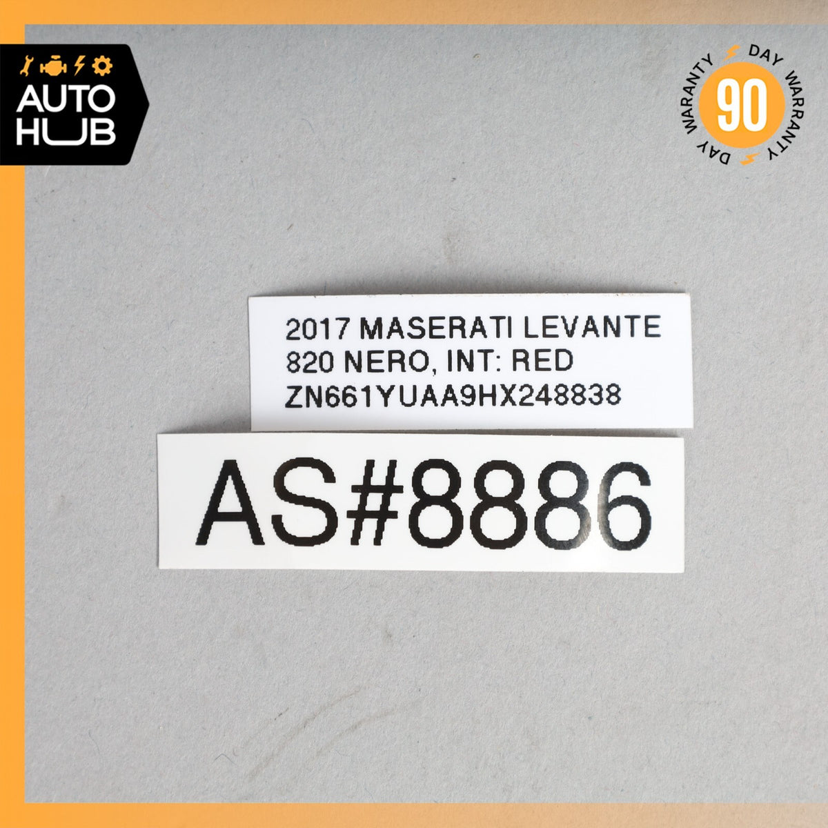 Maserati Levante S M161 Right Side A Pillar Trim Panel Bracket w/Speaker OEM - photo 14