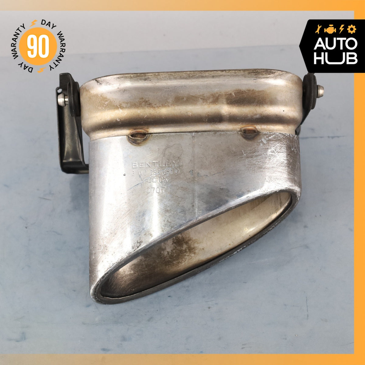 Bentley Continental GTC GT Exhaust Muffler Tips Left and Right Set OEM 43k - photo 13