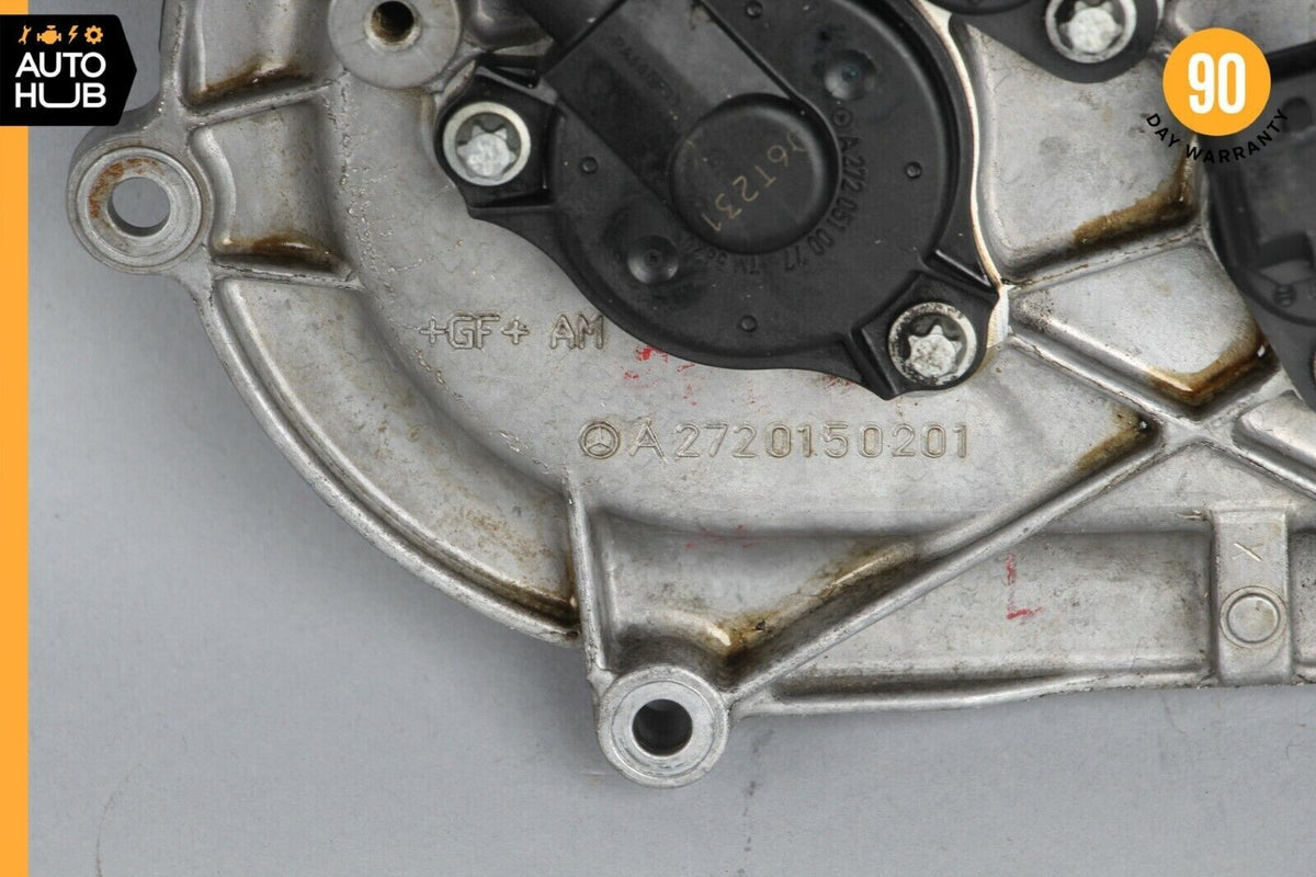 Mercedes W221 S550 E350 Front Left Side Engine Timing Chain Cover Plate OEM - photo 4