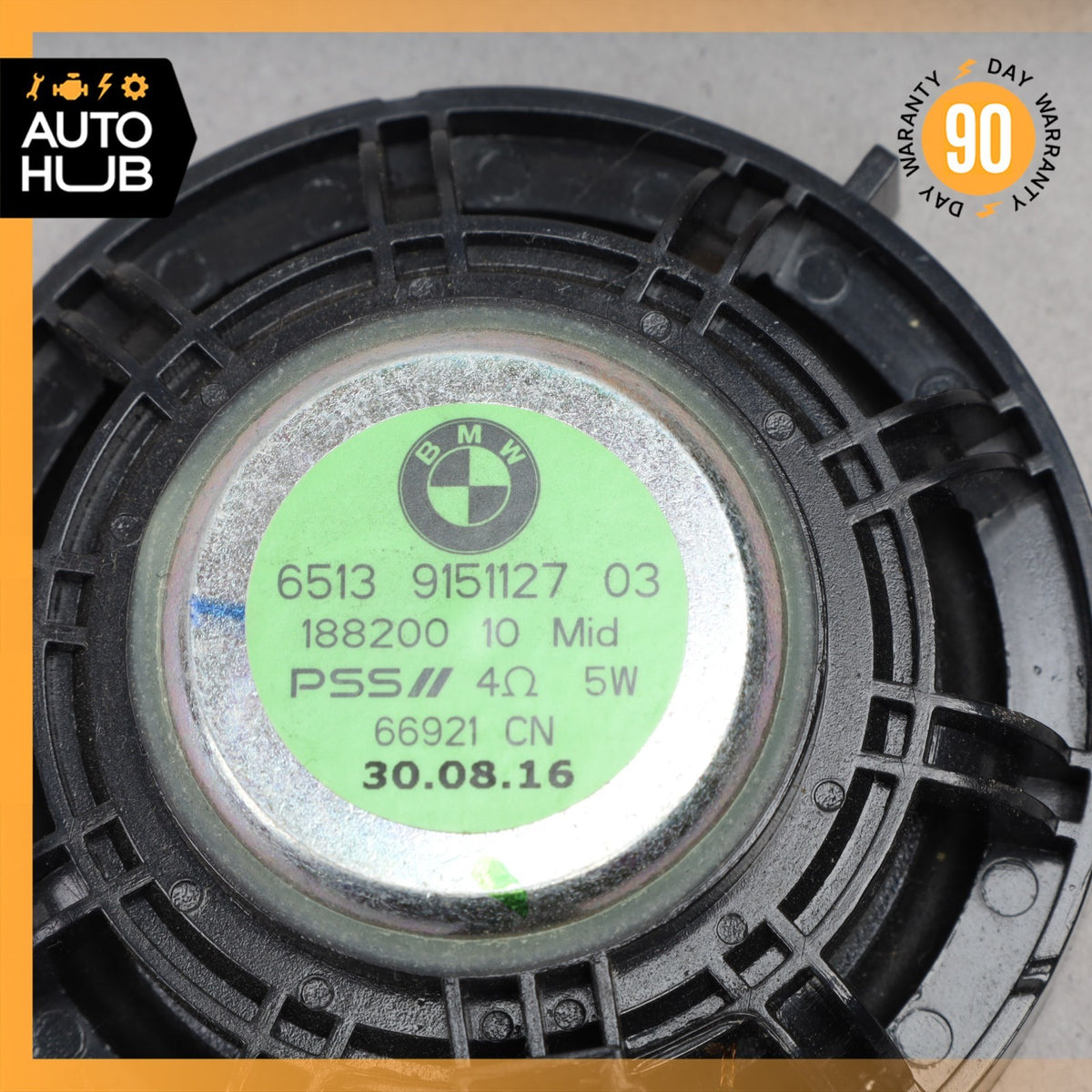 BMW G12 740Li Dashboard Sound Emergency Speaker 65139151127 OEM - photo 3