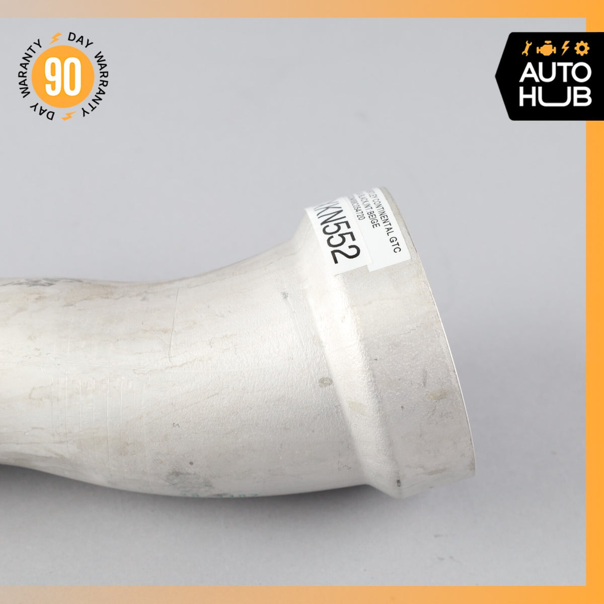 03-12 Bentley Continental GTC GT 6.0L Right Side Air Intake Hose Pipe OEM 63k - photo 7