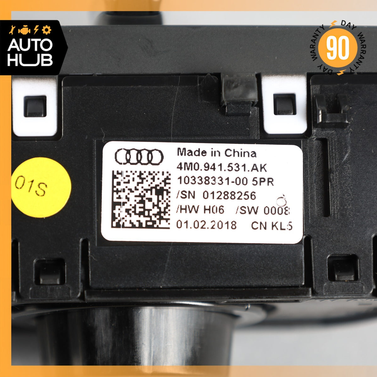 2018 Audi B9 A4 Headlight Head Light Control Switch 4M0941531AK OEM 56k - photo 9