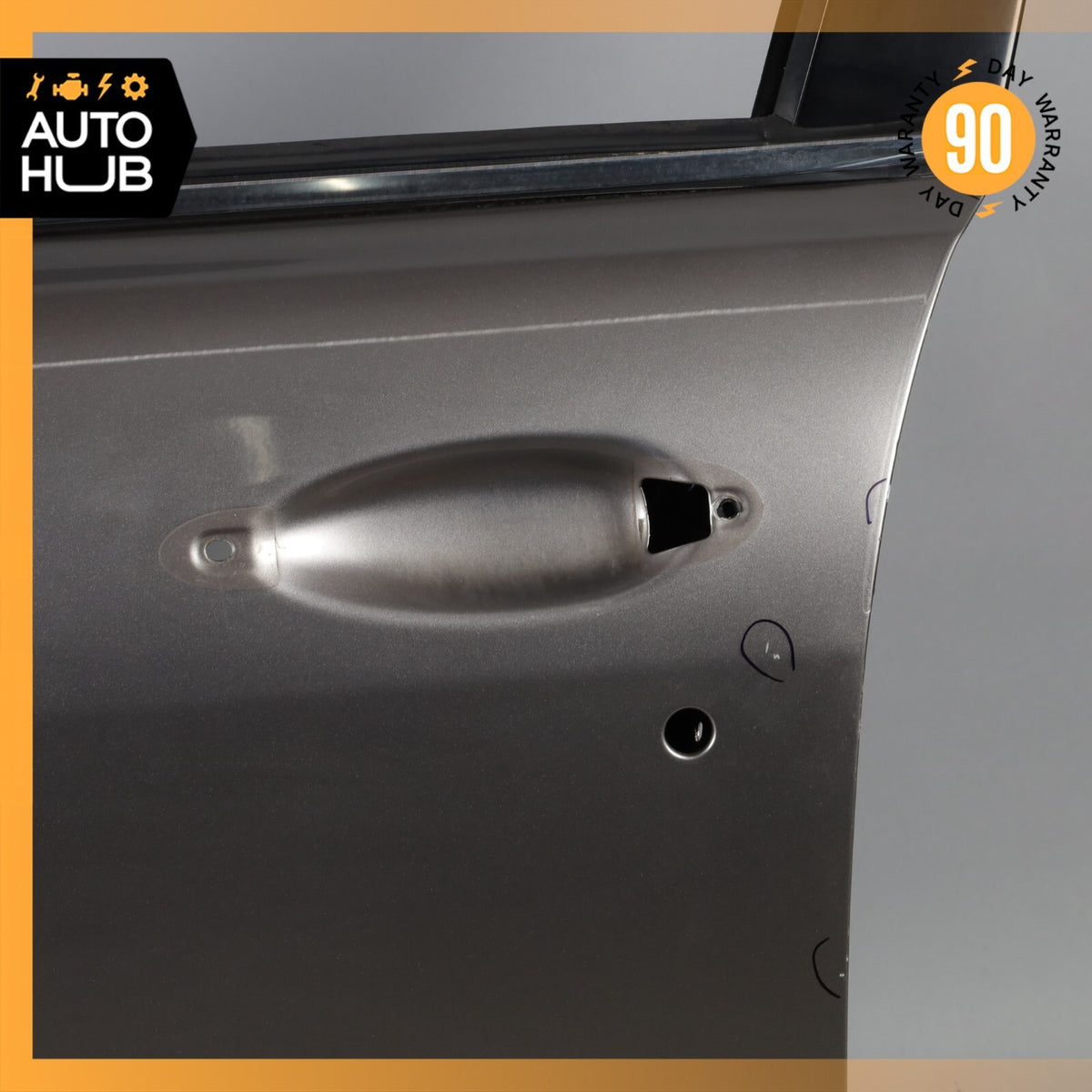 03-13 Maserati Quattroporte S GT S M139 Front Left Driver Side Door Shell OEM - photo 4