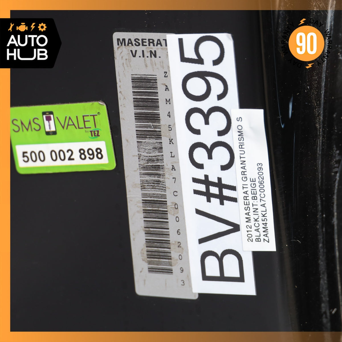 08-14 Maserati GranTurismo M145 Left Side Door Shell Frame Panel 68498700 OEM - photo 23