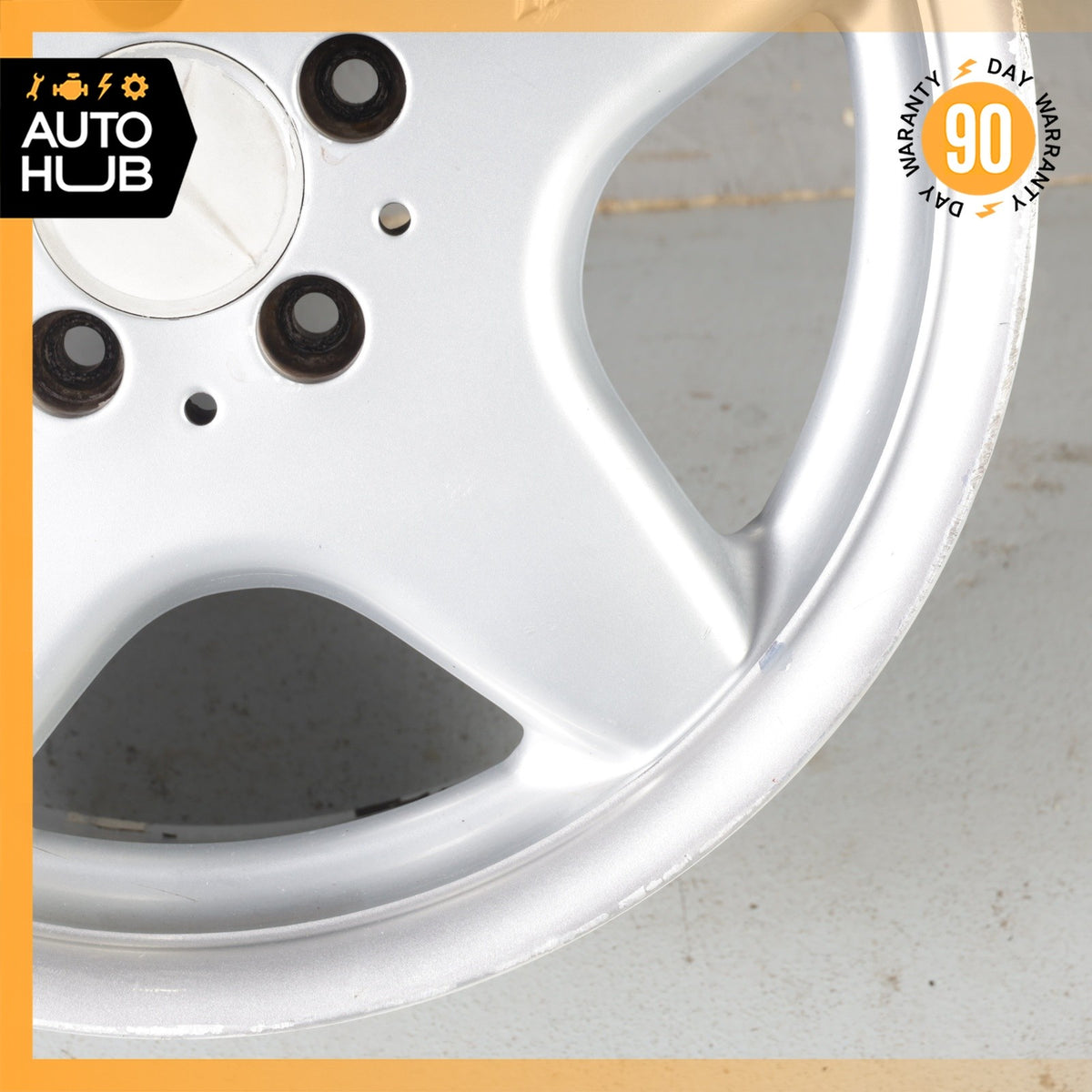 Mercedes R170 SLK320 SLK230 7.5 x 17 17" Front Wheel Rim HWA1704010102 OEM - photo 5