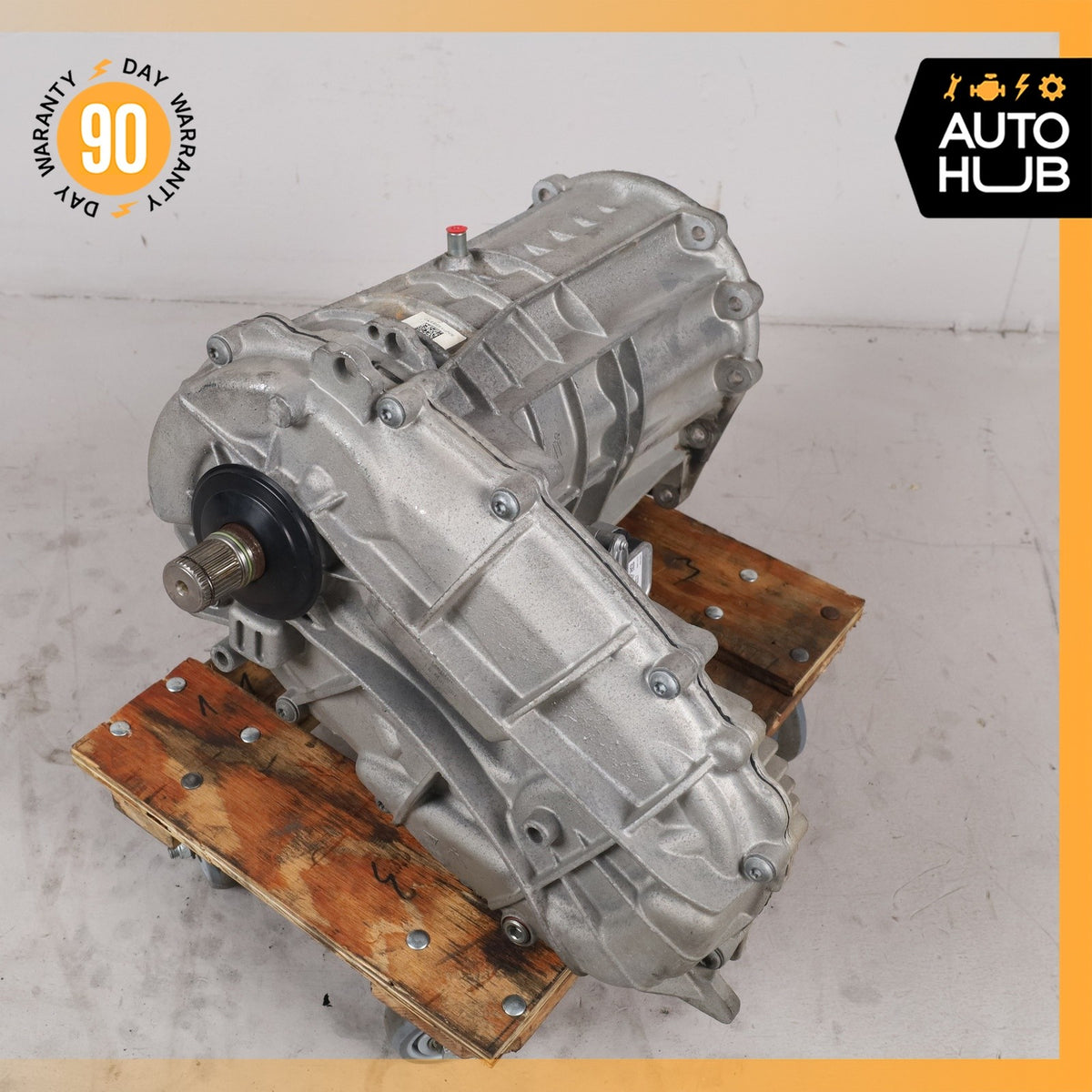 16-18 Porsche Cayenne 958 VR6 Transmission Transfer Case Gear Box w/ Module OEM - photo 4