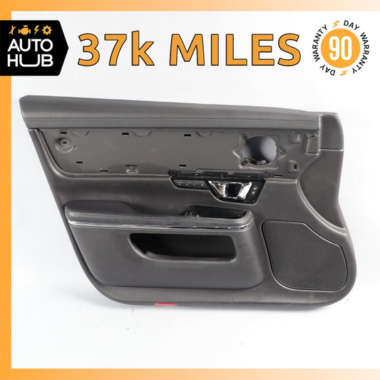 10-18 Jaguar XJ XJR XJL X351 Front Left Side Interior Door Panel Trim OEM 37k - photo 1