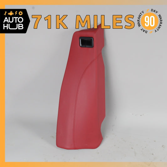 17-22 Alfa Romeo 949 Stelvio Rear Right Side Seat Cover Trim Bolster Red OEM - photo 1