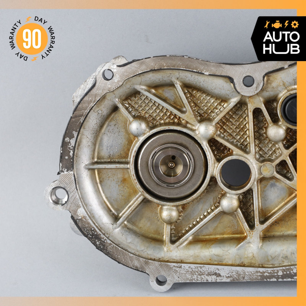 Mercedes W221 S400 C300 E350 Front Left Side Engine Timing Chain Cover Plate OEM - photo 6