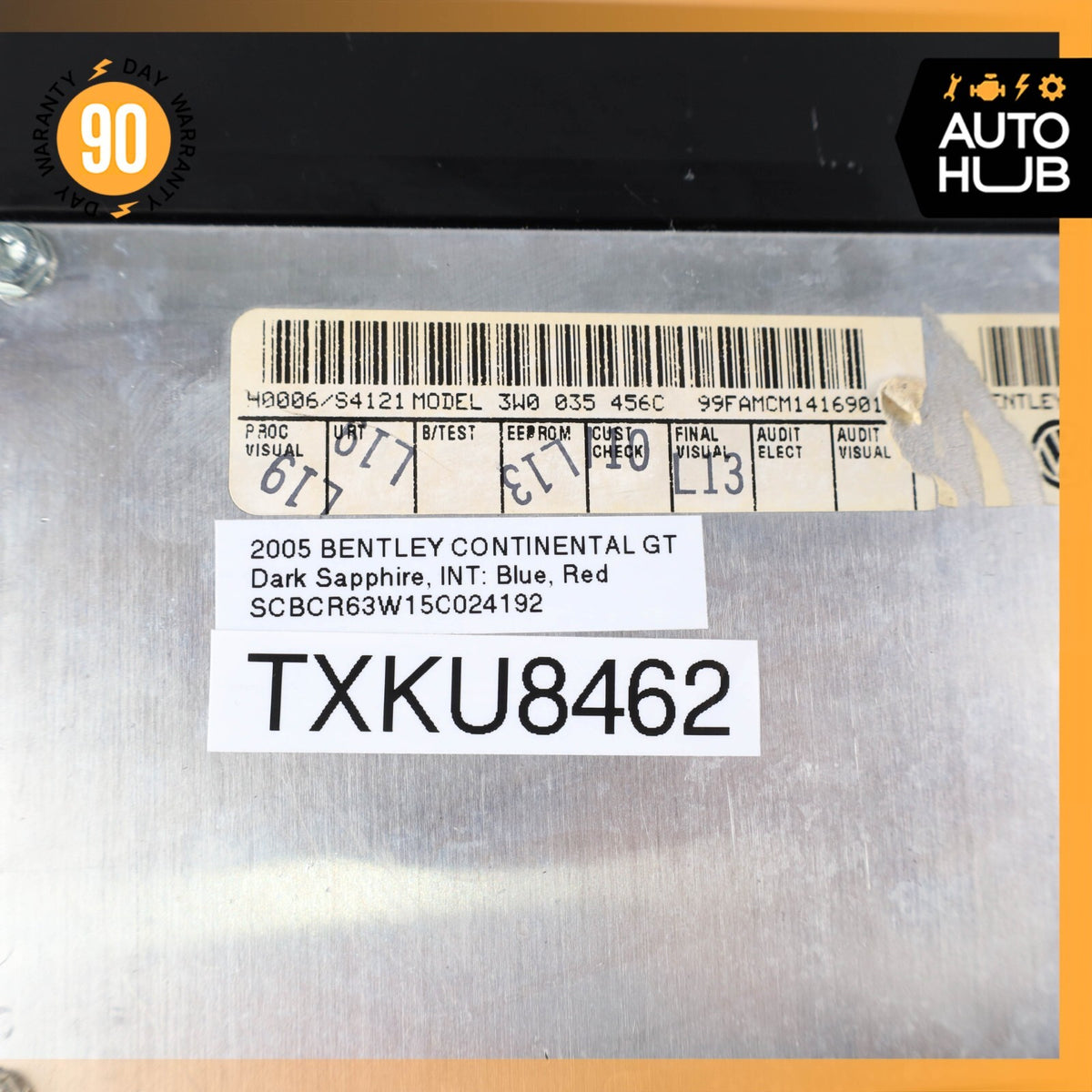 03-08 Bentley Continental GT Premium Audio Sound System Amplifier Amp OEM - photo 9
