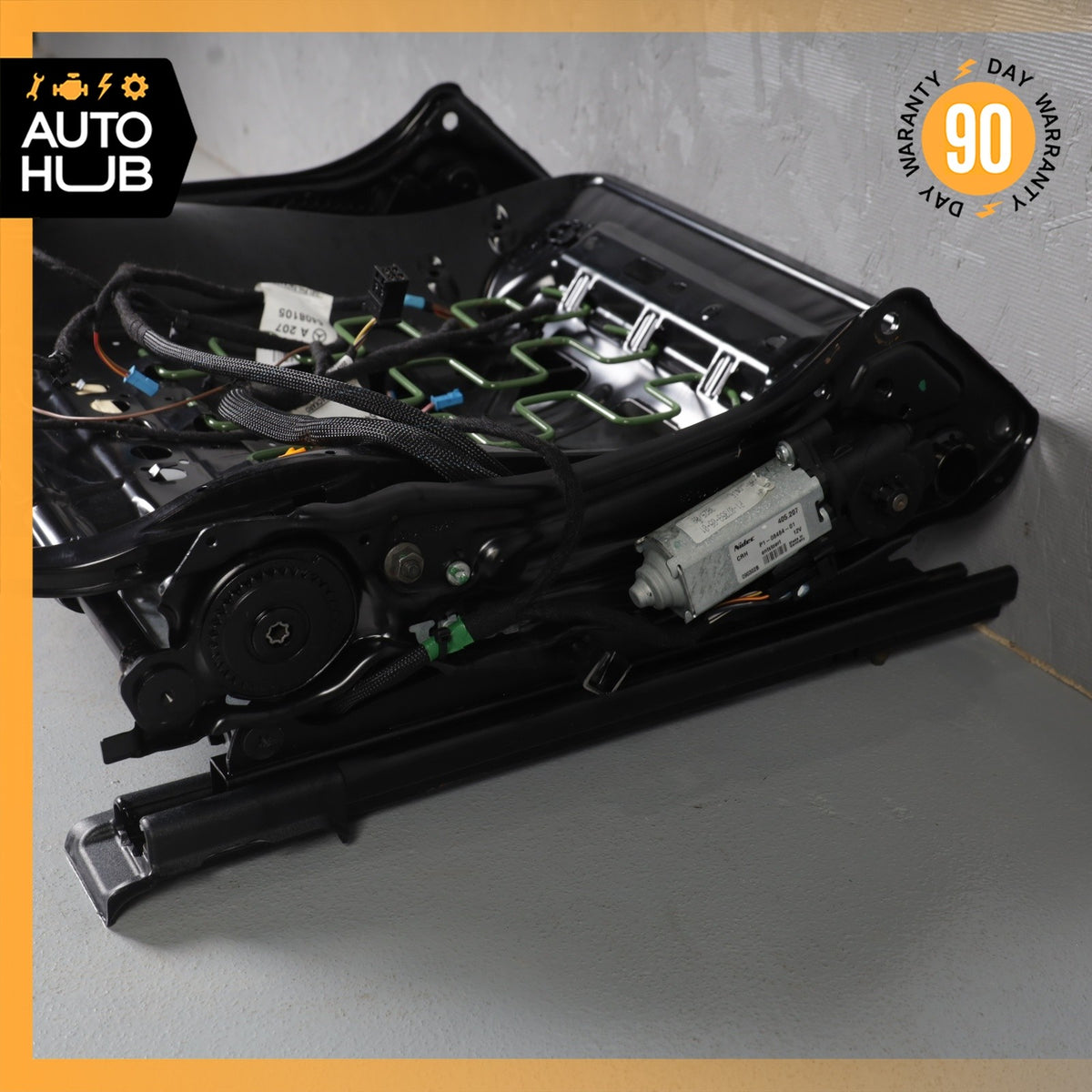 10-17 Mercedes W207 E550 C250 Front Left Seat Rail Track Frame w/ Motors OEM - photo 7