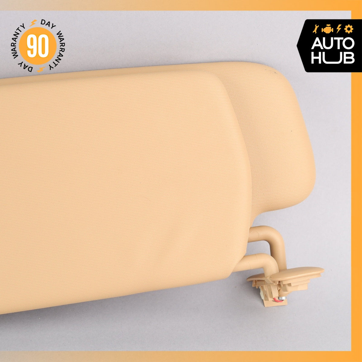 11-14 Porsche Cayenne 958 Sun Visor Sunvisor Front Right Side Beige OEM - photo 6