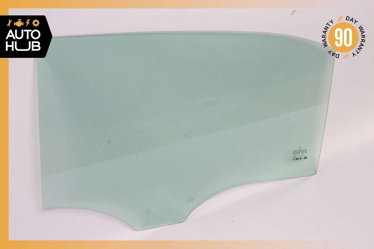 10-16 Mercedes W212 E550 E400 E350 Rear Left Driver Side Door Window Glass OEM - photo 1