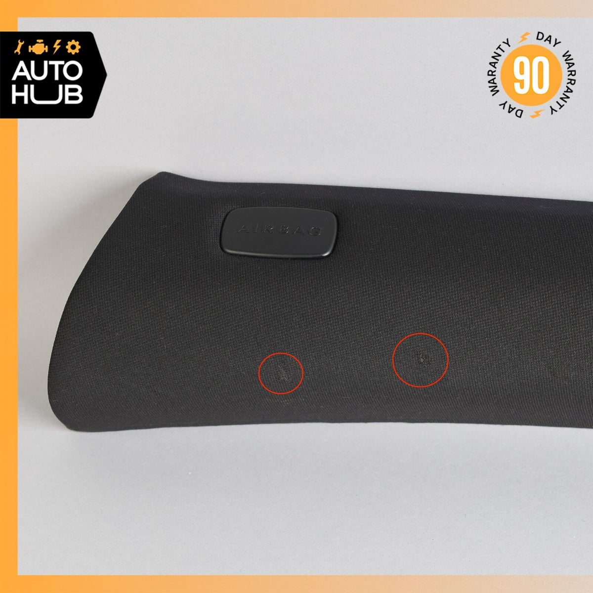 07-14 Mercedes W216 CL550 CL63 AMG A-Pillar Trim Front Left Black 2166900125 OEM - photo 2