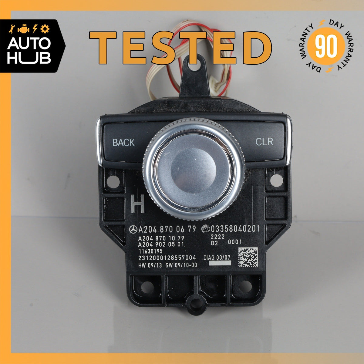 Mercedes W204 C63 AMG C350 Console Head Unit Controller Knob Multi Switch OEM - photo 1