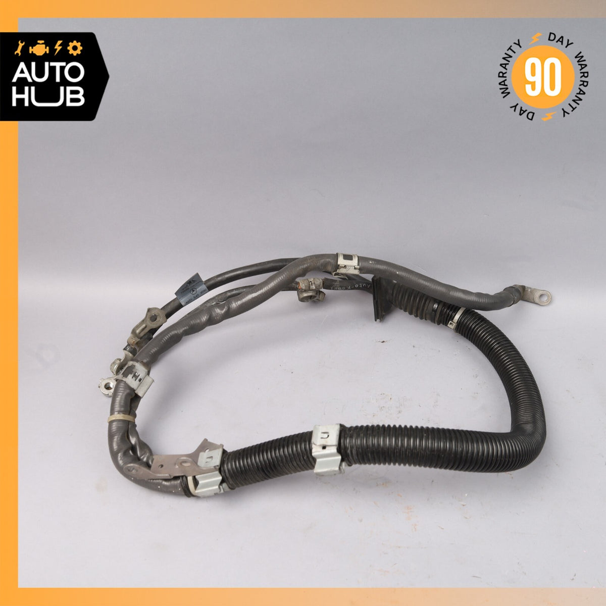 12-13 Mercedes W221 S550 4.6L Battery Starter Alternator Cable Harness OEM - photo 6