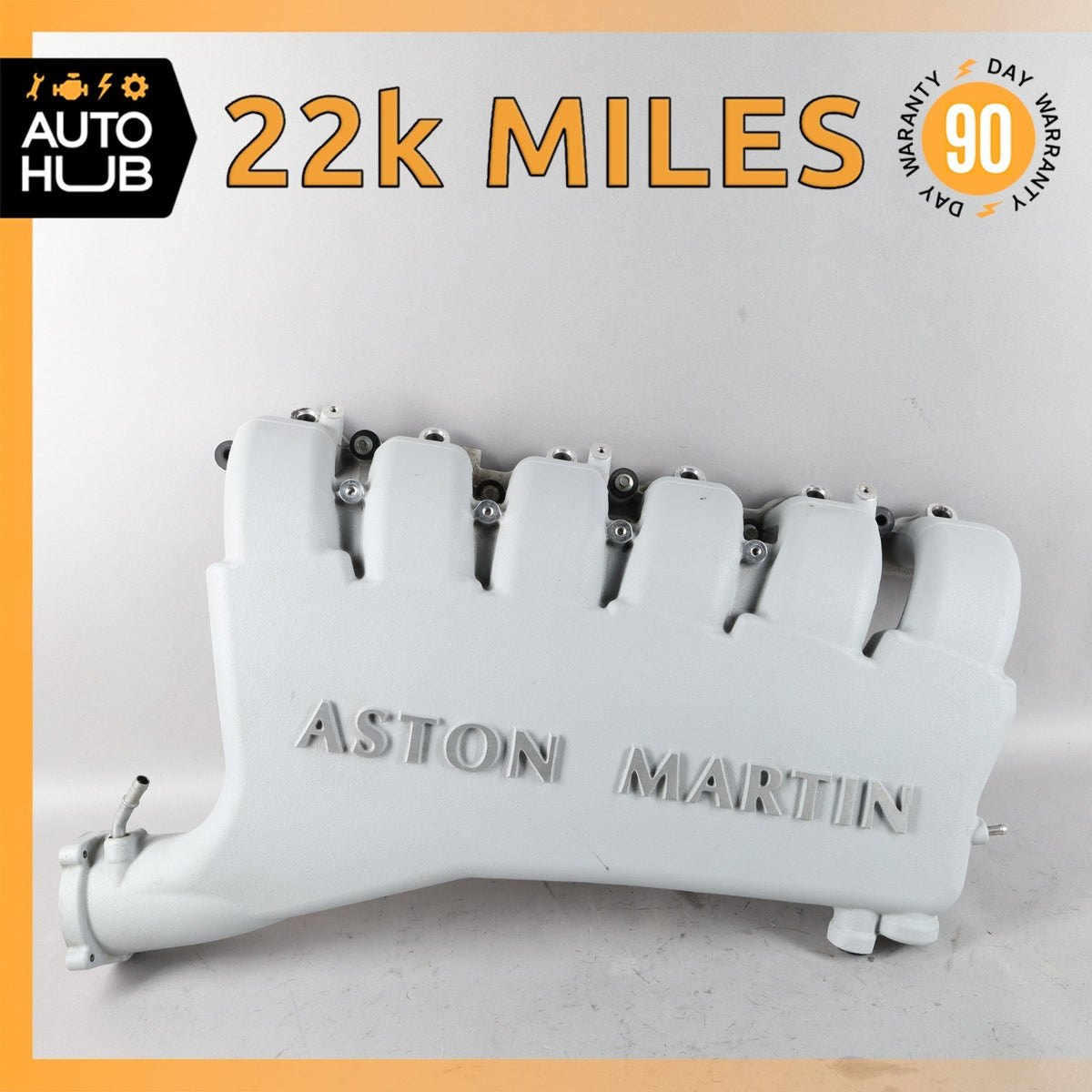 13-15 Aston Martin DB9 Left Side Engine Air Intake Manifold CD339424BA OEM 22k - photo 1