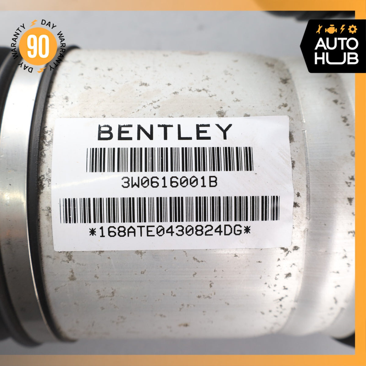 03-10 Bentley Continental GT Rear Left Driver Air Ride Air Shock Strut OEM 53k - photo 12