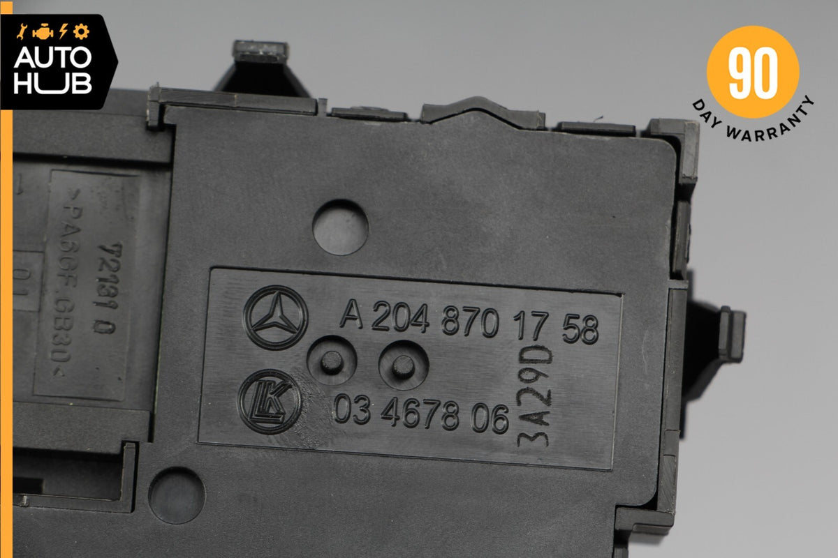 08-15 Mercedes W204 C250 GLK350 Front Right Passenger Seat Control Switch OEM - photo 9