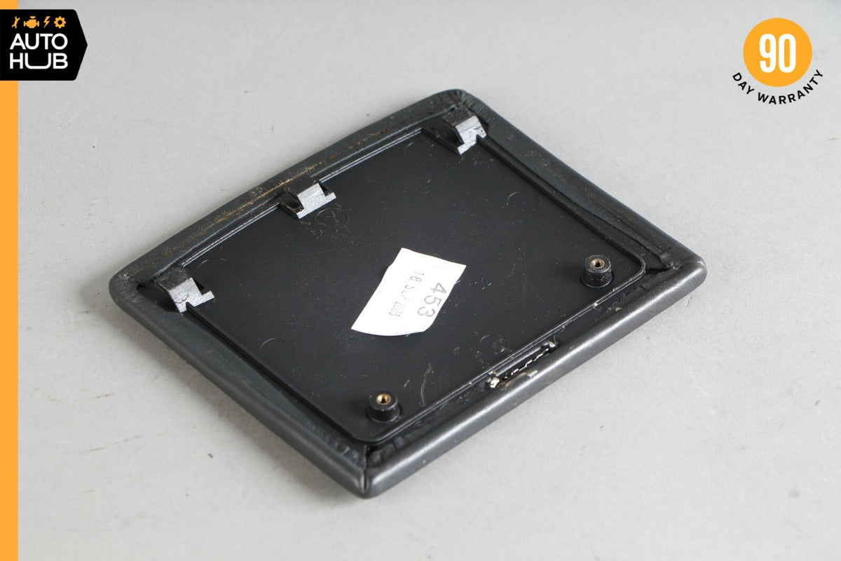 00-06 Mercedes W215 CL600 Center Console Cup Holder Cover Trim Exclusive Black - photo 5