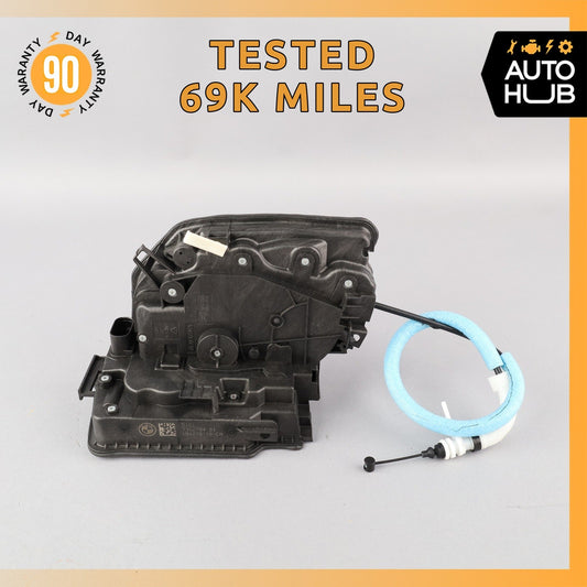 BMW F15 X5 Front Right Side Door Lock Latch Actuator 51217362784 OEM - photo 1