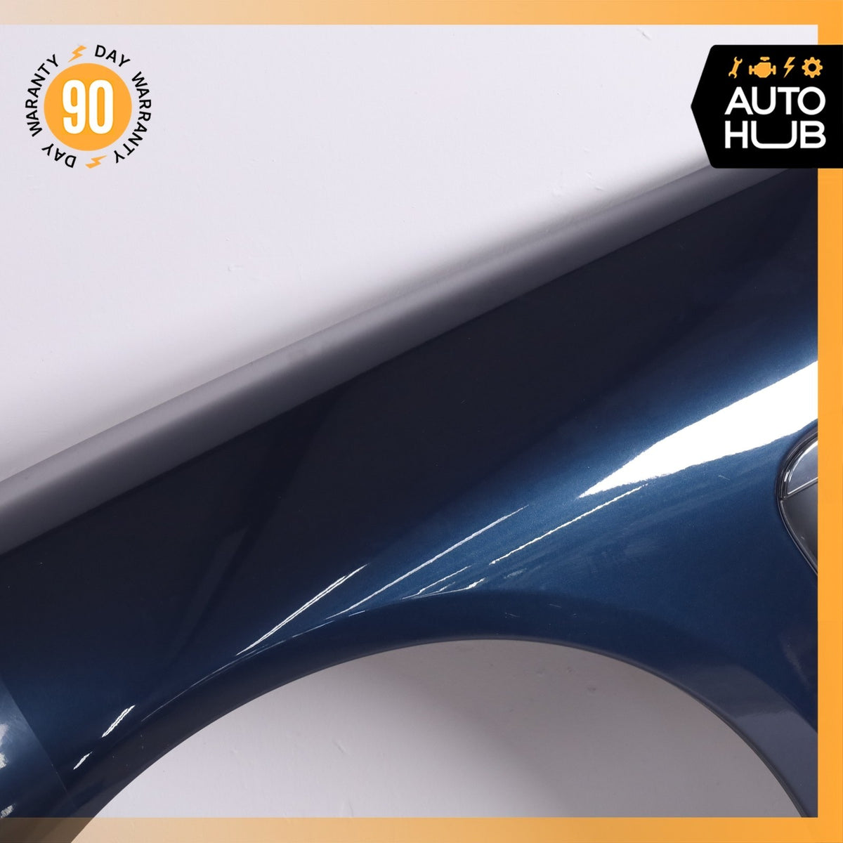10-13 Porsche Panamera 970 Left Driver Side Fender Assembly Blue OEM - photo 3