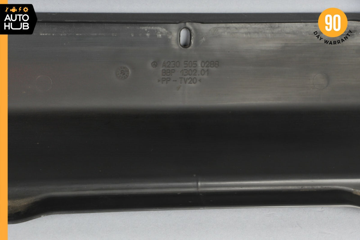03-08 Mercedes R230 SL500 SL55 Upper Radiator Support Top Cover 2305050288 OEM - photo 9