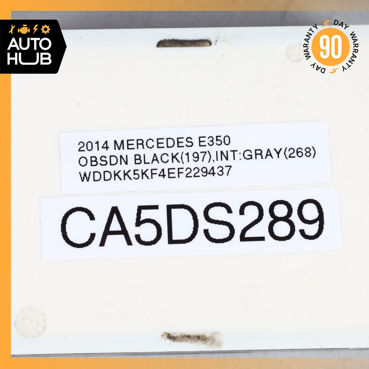Mercedes W207 E350 S63 AMG Front or Rear Blind Spot Radar Distance Module OEM - photo 8