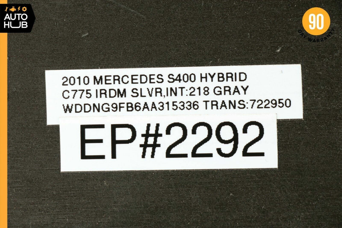 07-13 Mercedes W221 S400 Trunk Lid Locking Hydraulic Pull Down Pump w/ Foam Case - photo 12