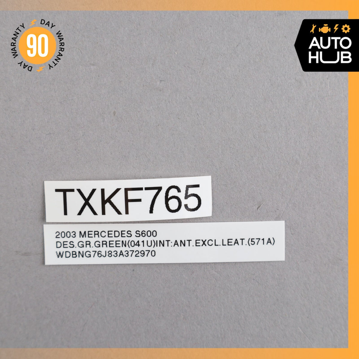 00-06 Mercedes W220 S600 CL600 S500 S55 AMG A/C Climate Control Module Unit OEM - photo 11