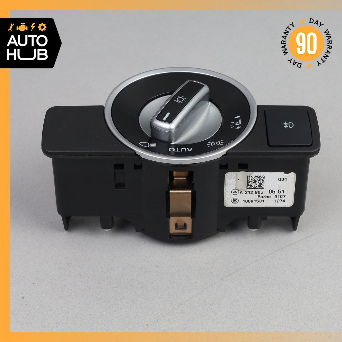 08-20 Mercedes R172 SLK250 E350 Headlight Fog Light Switch Control Module OEM - photo 7