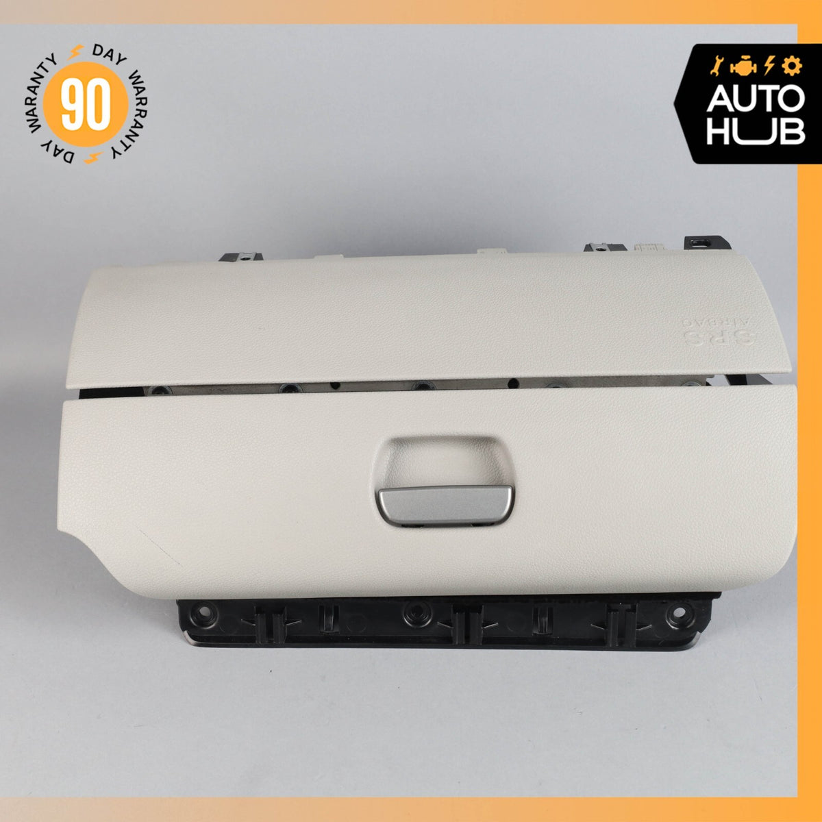 Mercedes R171 SLK300 Dashboard Glove Box Storage Gray w/ Knee Airbag OEM - photo 3