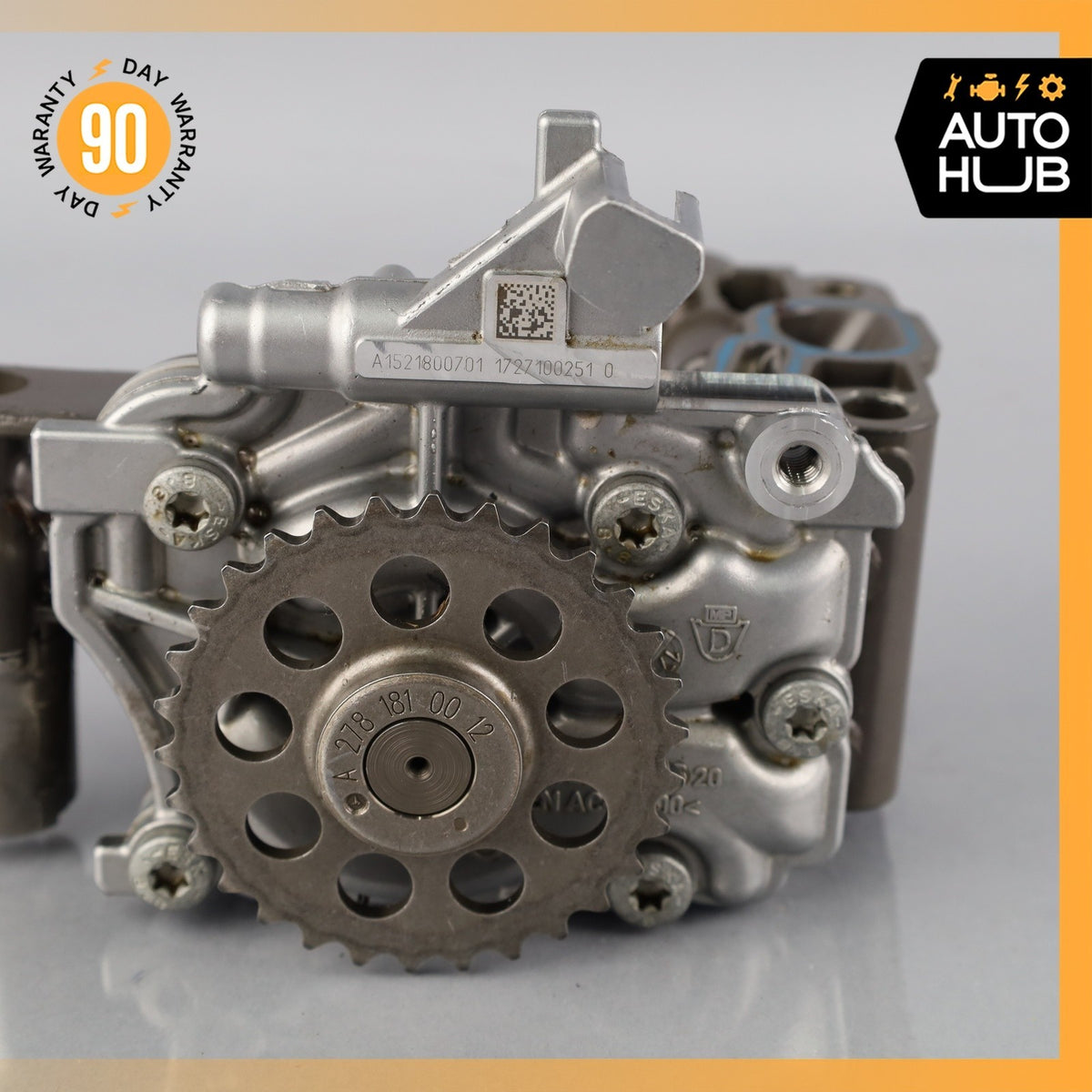 15-25 Mercedes W205 C63 AMG / Vantage 4.0L V8 M177 Engine Motor Oil Pump OEM 39k - photo 8