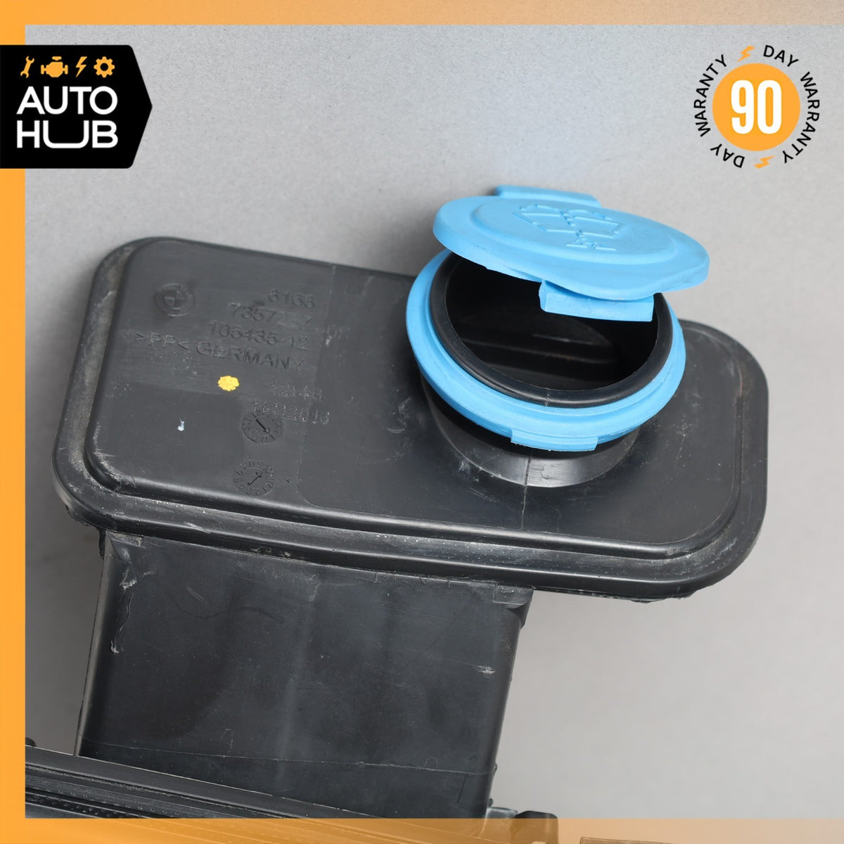 BMW G12 740Li Windshield Washer Fluid Tank Container 7377035 OEM - photo 6