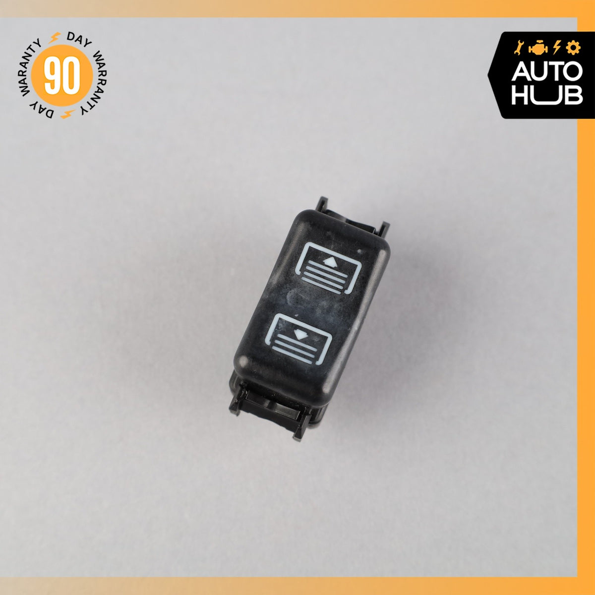 92-99 Mercedes W140 CL600 S500 S600 Rear Window Roller Blind Switch OEM 63k - photo 1