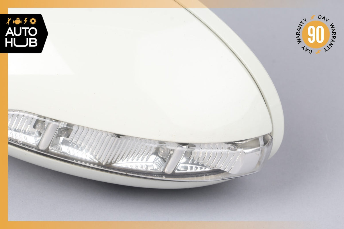 07-09 Mercedes W221 S600 S63 Left Side Rear View Door Mirror w/ Blind Spot OEM - photo 6
