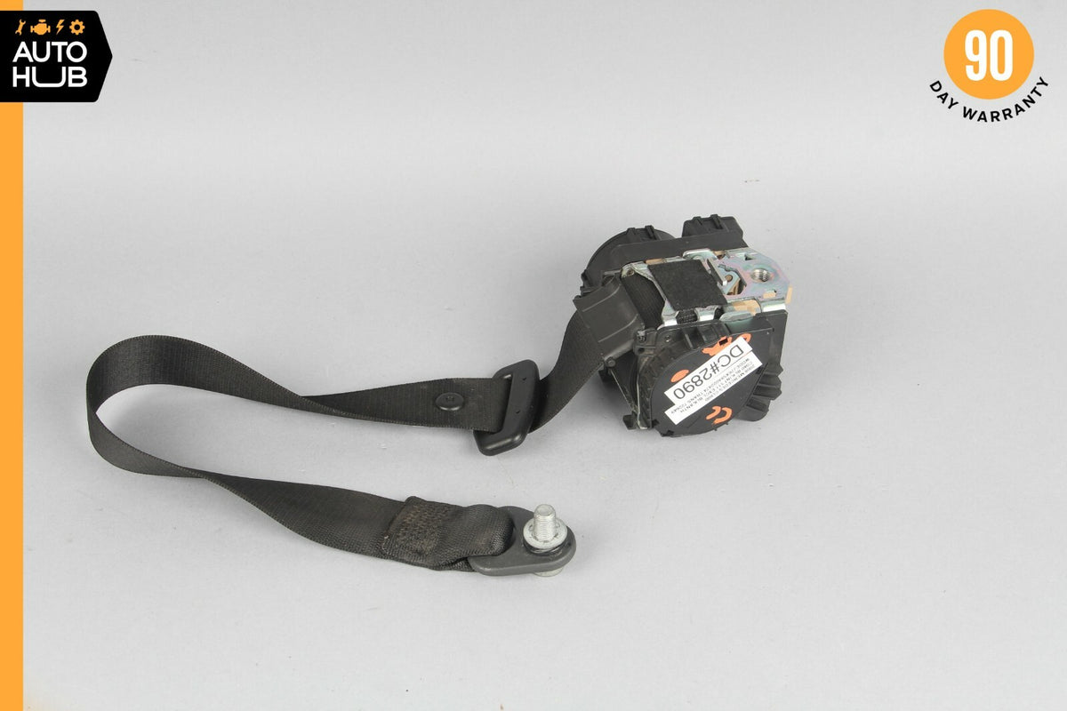 07-10 Mercede W216 CL600 CL63 AMG Front Left Driver Side Seat Belt Black OEM - photo 6