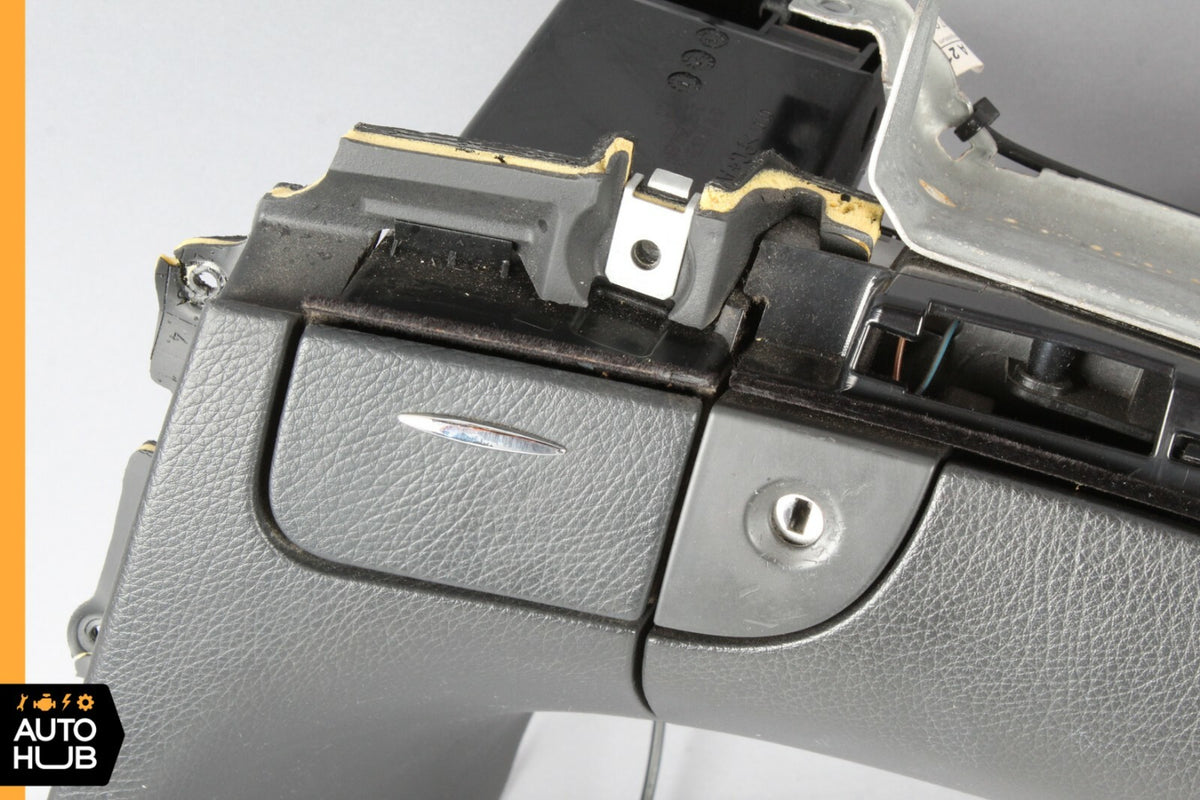 03-06 Mercedes W211 E350 E500 Dashboard Glove Box Storage Compartment Black OEM - photo 9