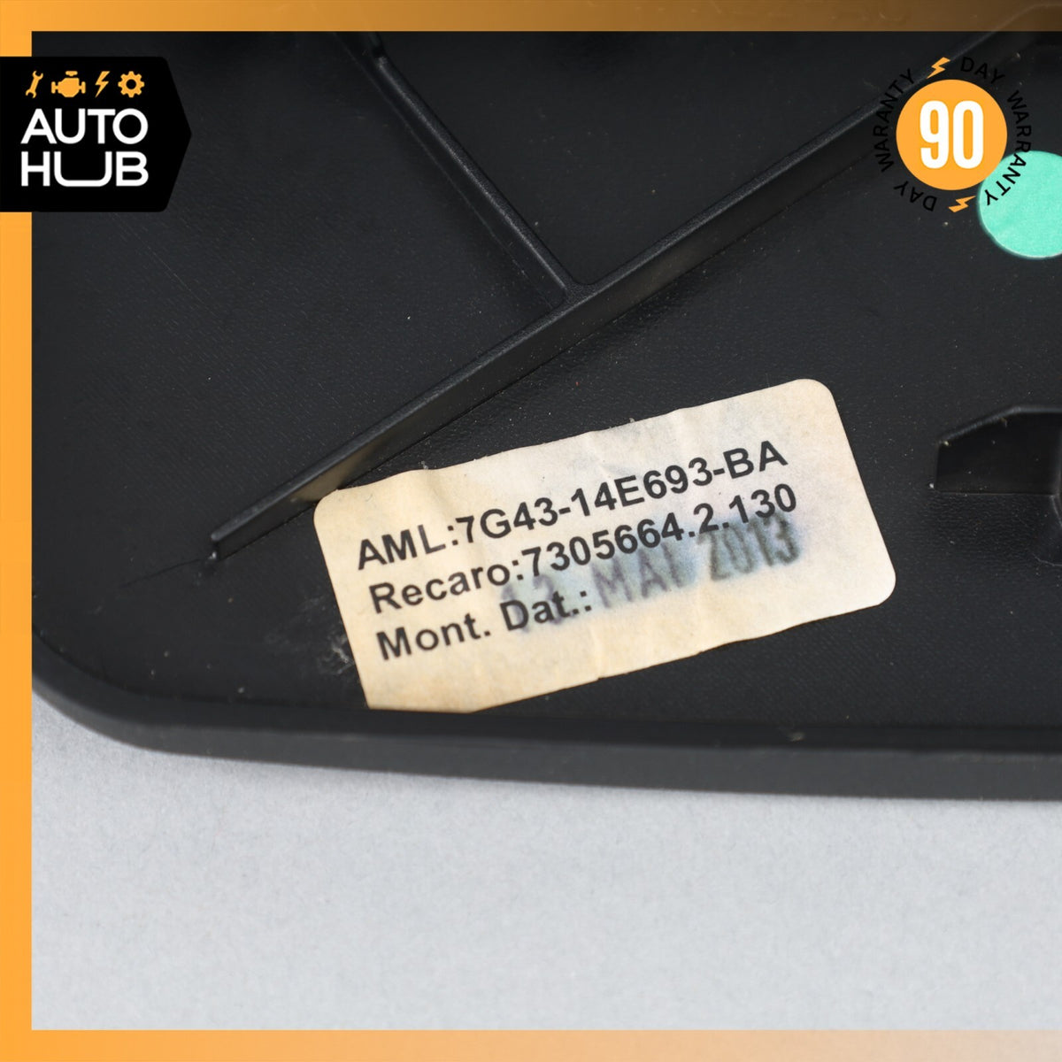 Aston Martin DB9 DBS V12 Vantage Right Seat Lumbar Regulator Switch w/ Cover OEM - photo 12