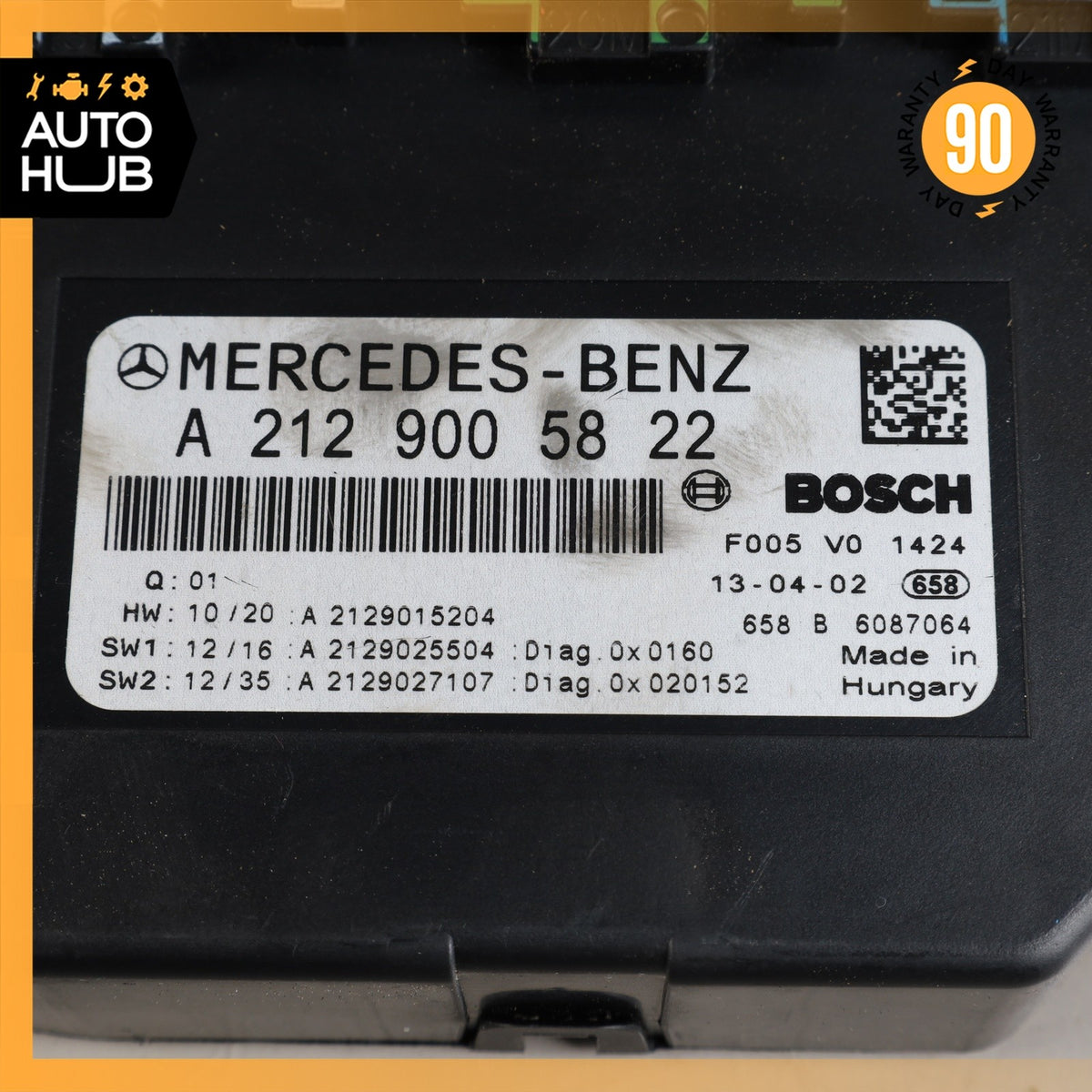 10-20 Mercedes X204 GLK250 SLK350 C250 Front SAM Module Relay Fuse Box OEM - photo 12