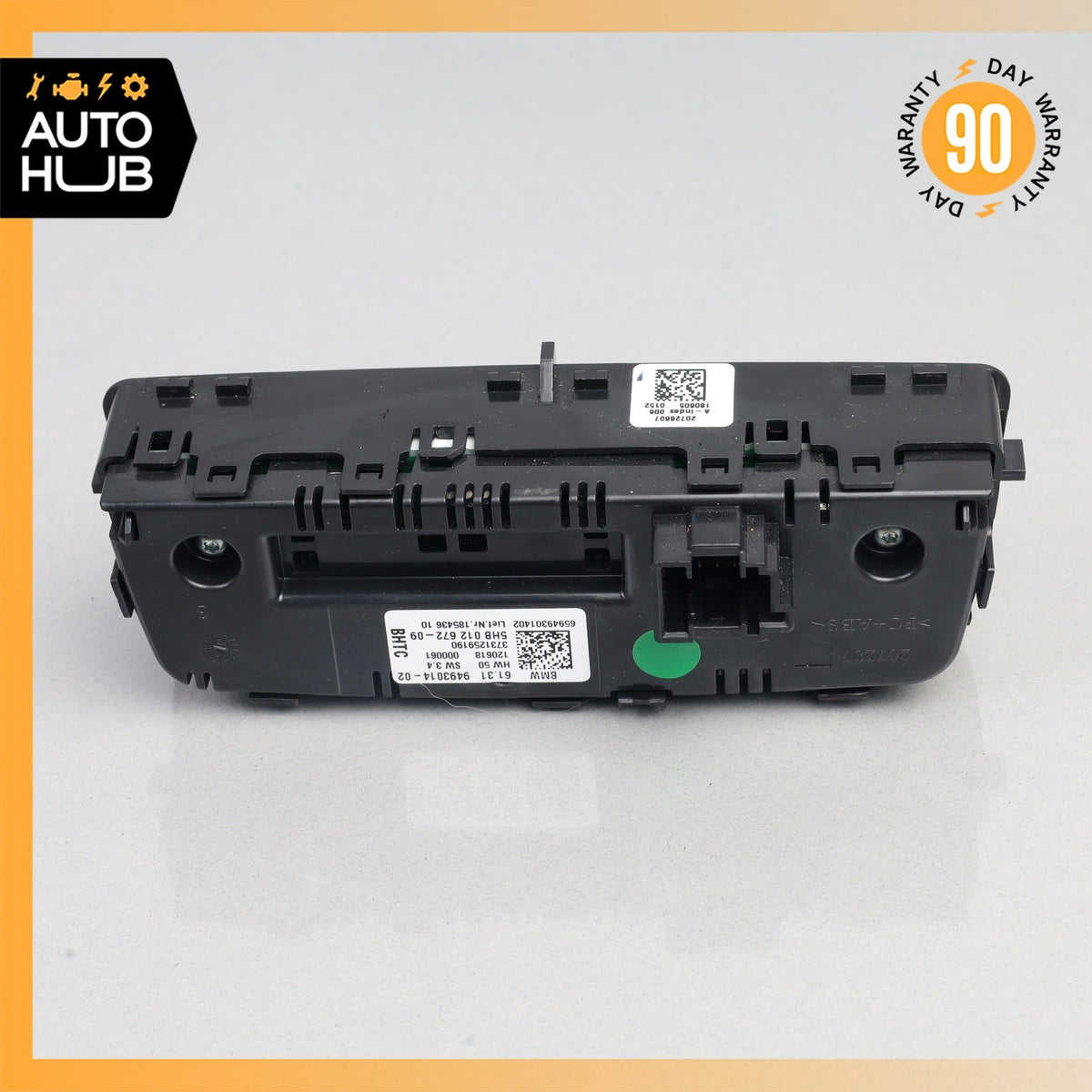 18-24 BMW G01 X3 Rear Console A/C AC Heater Climate Control Switch OEM - photo 5