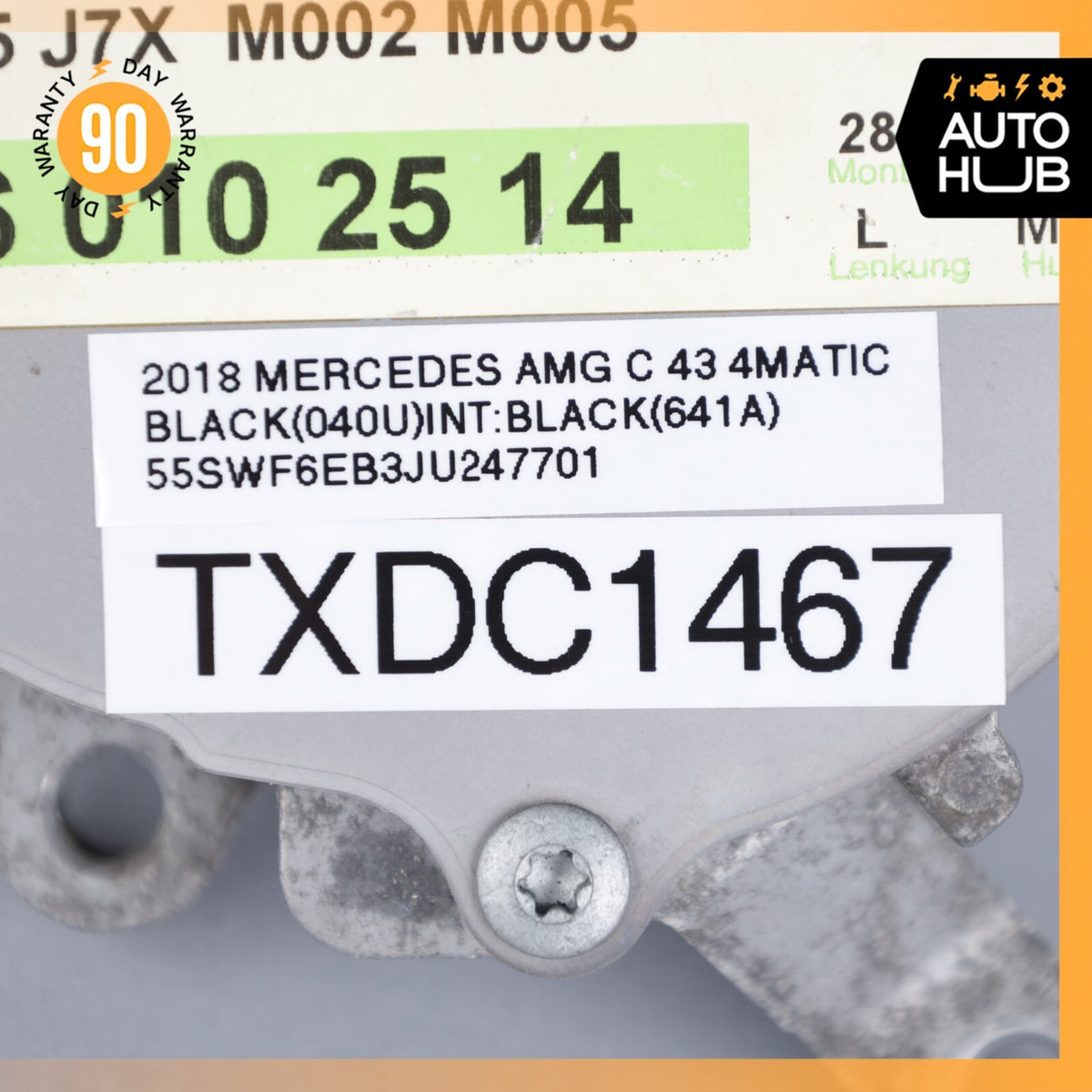 Mercedes W205 C43 AMG Engine Motor Brake Vacuum Pump 2760102514 OEM - photo 9