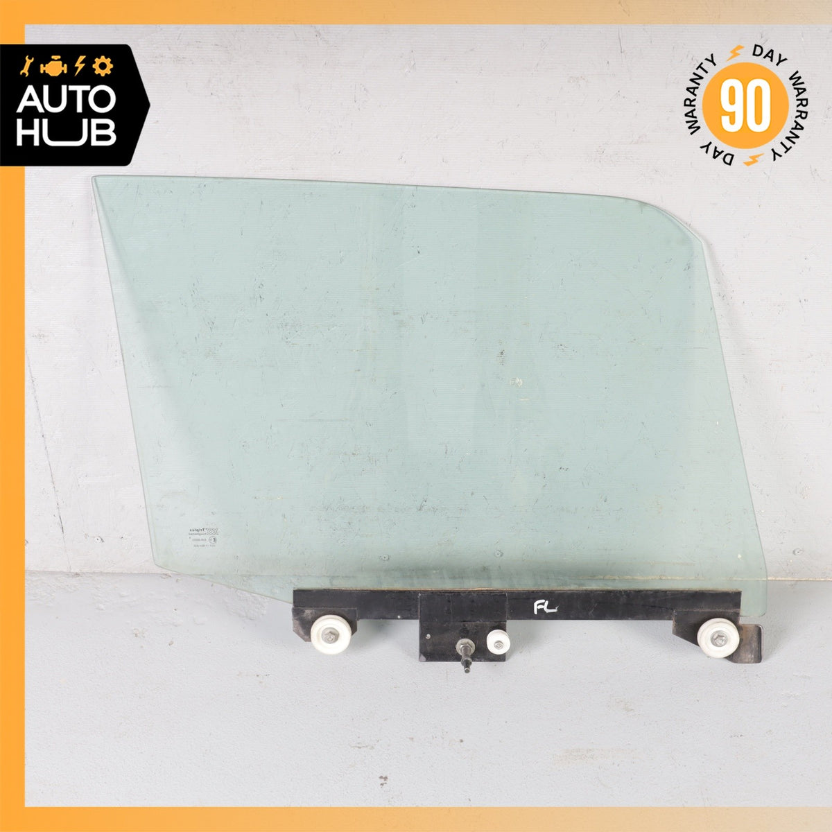 81-95 Bentley Brooklands / RR Silver Spirit Front Left Door Window Glass OEM - photo 7