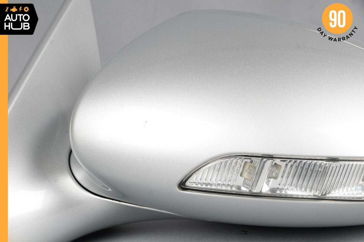 07-09 Mercedes W216 CL550 CL63 Left Side Rear View Door Mirror Silver OEM - photo 10