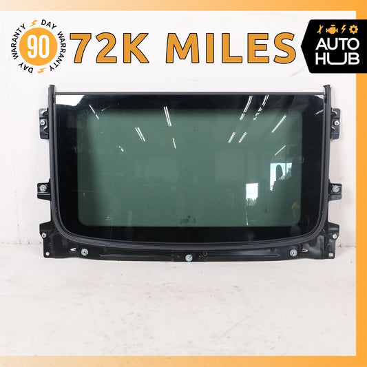 13-15 BMW E84 X1 Rear Panoramic Pano Sunroof Sun Roof Glass OEM 72k - photo 1