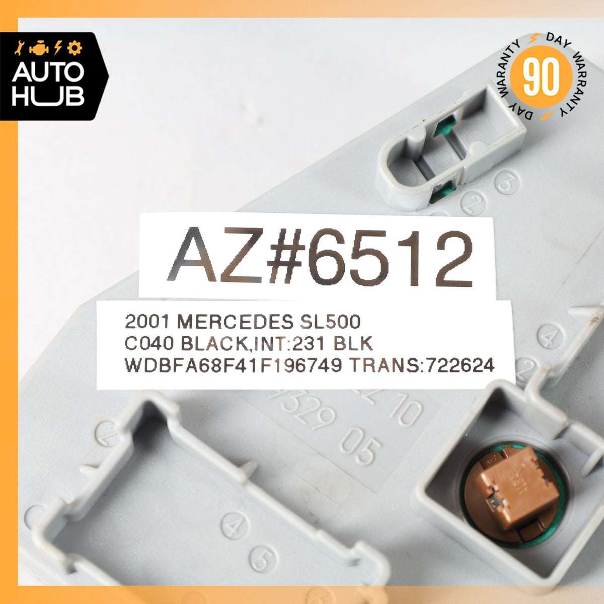 90-02 Mercedes R129 SL500 SL320 300SL Seat Control Switch Module Right Side OEM - photo 13