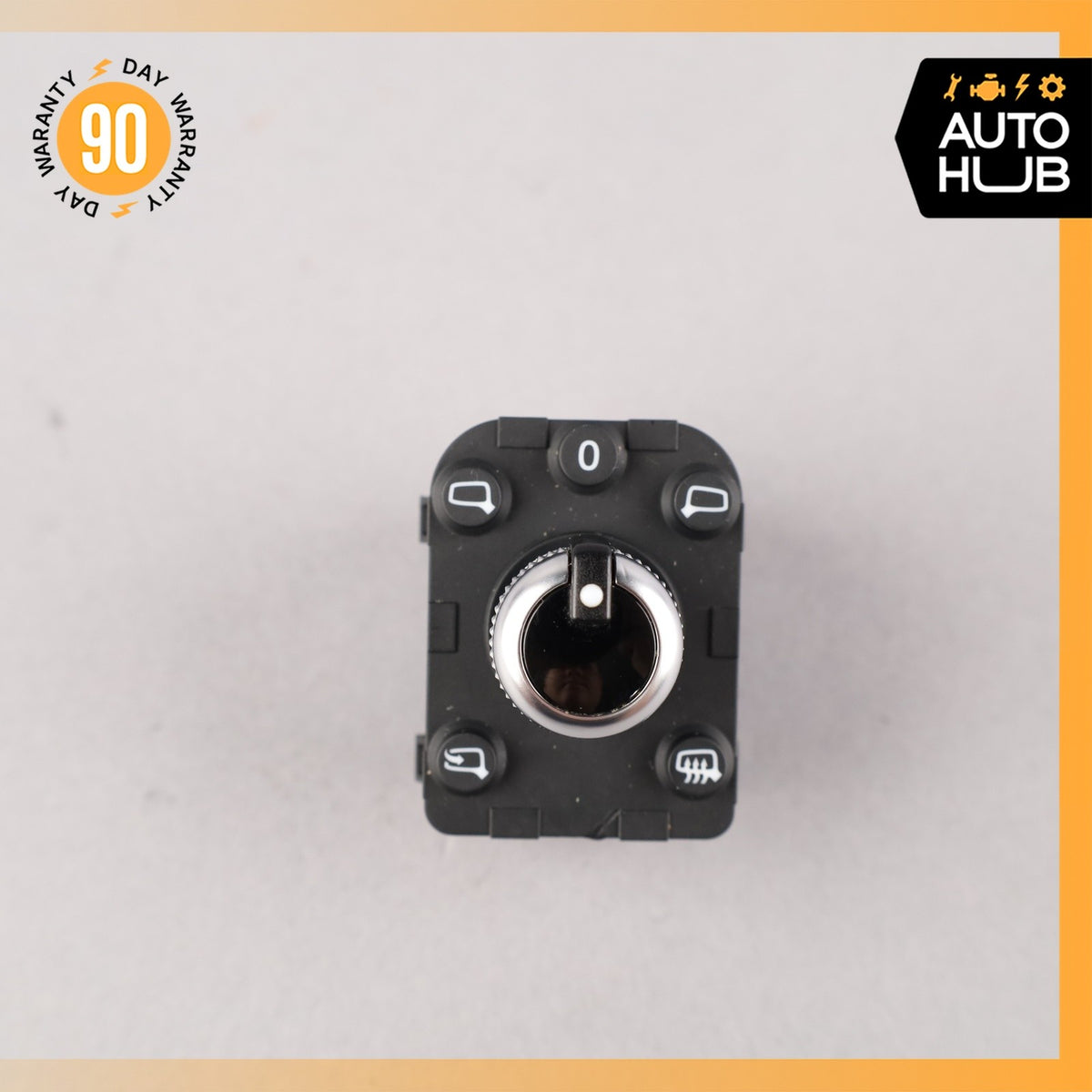 17-19 Audi 4M Q7 Rear View Door Mirror Adjust Switch OEM 87k - photo 7